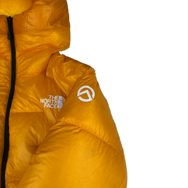 North Face Yellow Summit Series 800 Pro Cloud Down Puffer Jacket - Medium