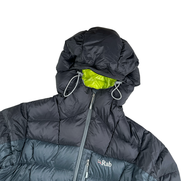 RAB Navy/Black Pertex Endurance Infinity Down Zipped Puffer Jacket - Small