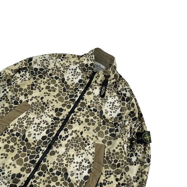 Stone Island 2018 Alligator Camo Light Cotton Nylon Jacket - XL