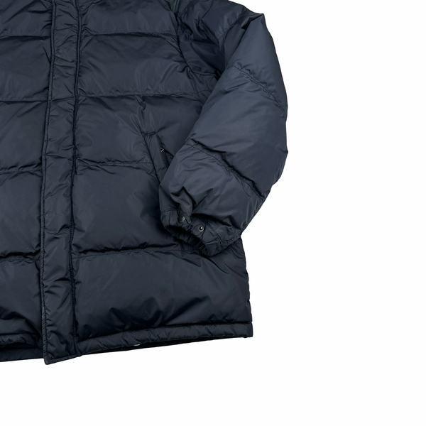 Prada Navy Nylon Padded Puffer Jacket - Large