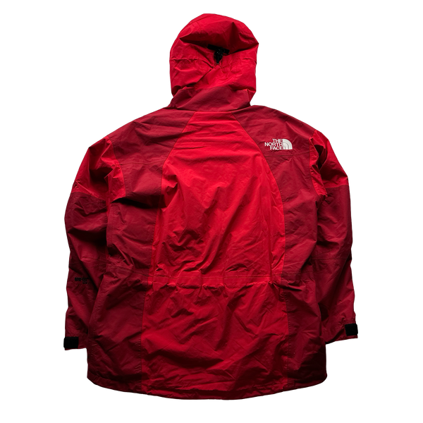 North Face Red Summit Series Windbreaker Jacket - Medium