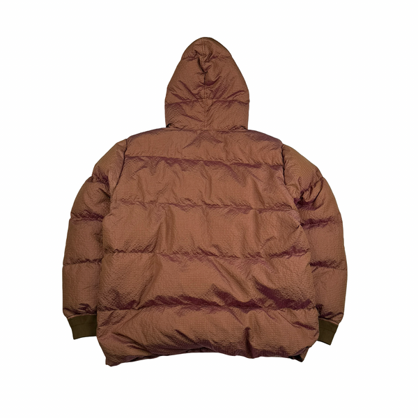 Stone Island 2020 Rust Orange Poly Colour Frame Down TC Jacket - XL