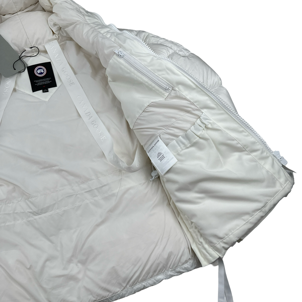 Canada Goose White Snow Paradigm Expedition Down Filled Parka - Small