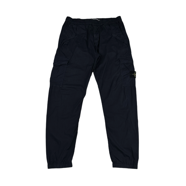 Stone Island 2018 Navy Re T Cargo Trousers - 36"
