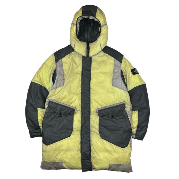 Stone Island 2016 Resin-T Shell Down Puffer Ice Jacket - Large
