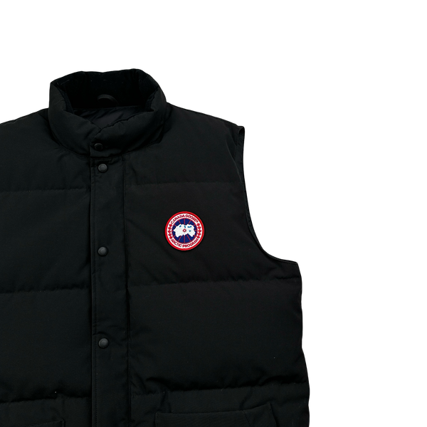 Canada Goose Black Garson Down Filled Gilet - XL