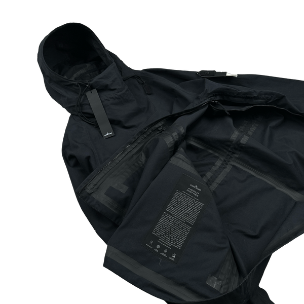 Stone Island 2022 Navy Ghost O-Venile Pullover Smock Jacket - Medium