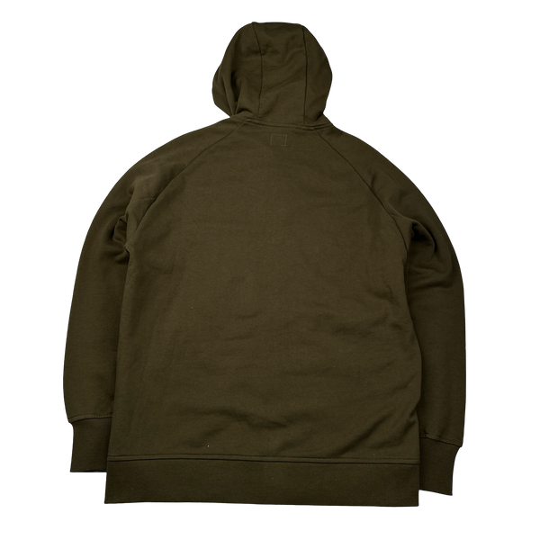 CP Company Khaki Cotton Goggle Hoodie - XL