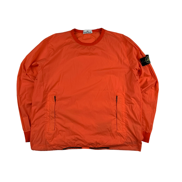 Stone Island 2020 Corel Pink Skin Touch Nylon TC Pullover