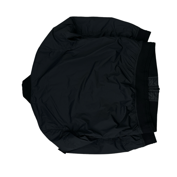 Stone Island 2024 Black Skin Touch Jacket Nylon Primaloft Bomber Jacket - Small