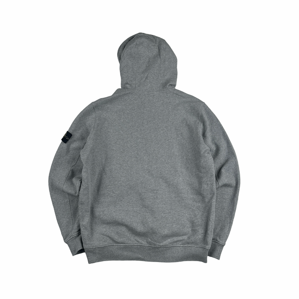 Stone Island 2023 Grey Pullover Hoodie - XL
