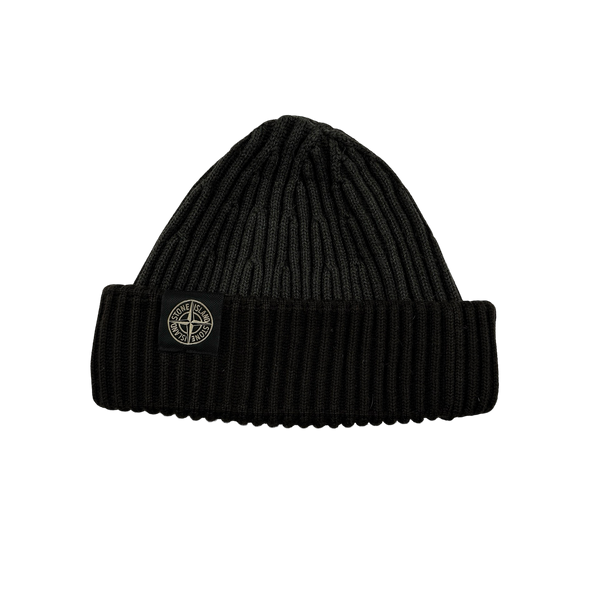 Stone Island 2012 Brown Wool Ribbed Beanie
