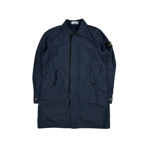 Stone Island Water Repellent Light Cotton Nylon Twill Jacket - Medium