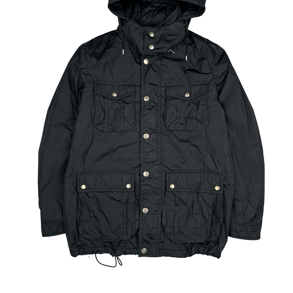 Gucci Monogram Lined Multi Pocket Zipped Jacket - Large