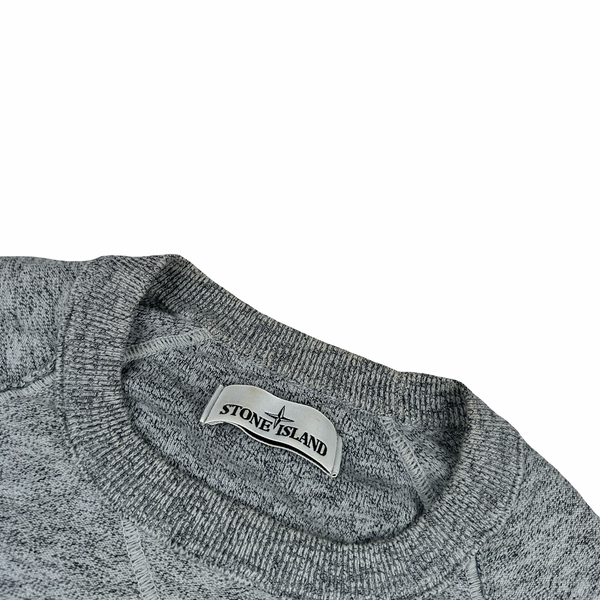 Stone Island 2013 Blue Marl Crewneck - Large