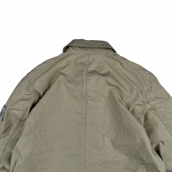 Stone Island 2023 Tan O-Ventile Ghost Jacket - Small