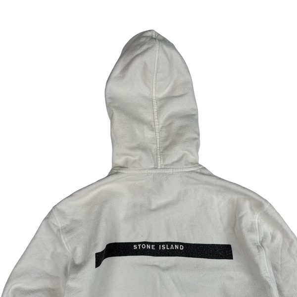 Stone Island Vintage 2000 Towelling Cotton Hoodie -  Medium