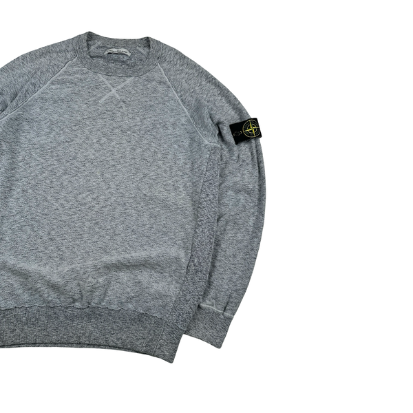 Stone Island 2013 Blue Marl Crewneck - Large