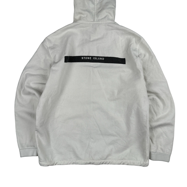 Stone Island Vintage 2000 Towelling Cotton Hoodie -  Medium