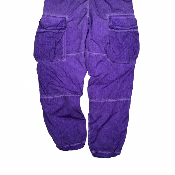 CP Company x Palace Purple Nylon Cargo Trousers - 32"