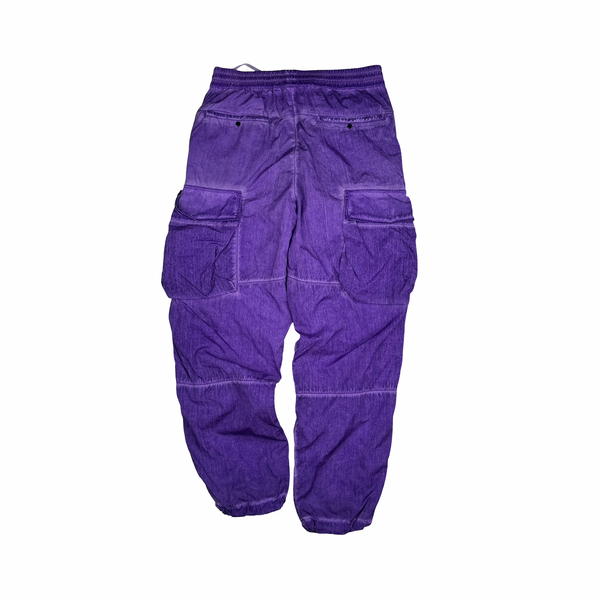 CP Company x Palace Purple Nylon Cargo Trousers - 32"