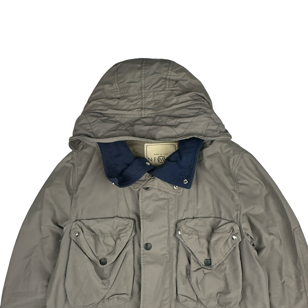 Nemen Nylon Grey Shell Multi Pocket Jacket - Medium