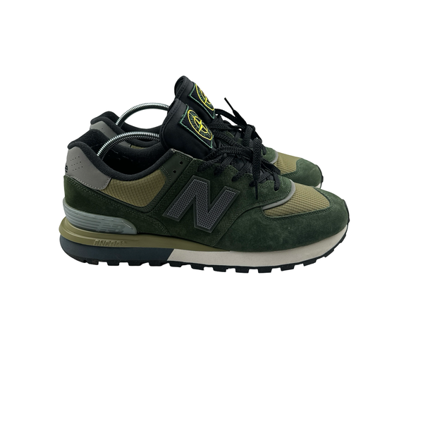 Stone Island x New Balance 574 Legacy Trainers - UK 12.5