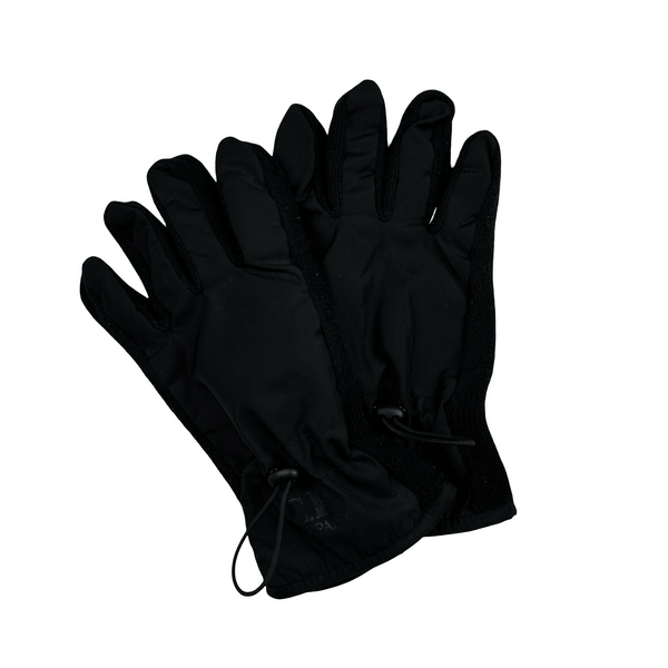 CP Company 2002 Metropolis Dynafil Black Spellout Logo Gloves - Large