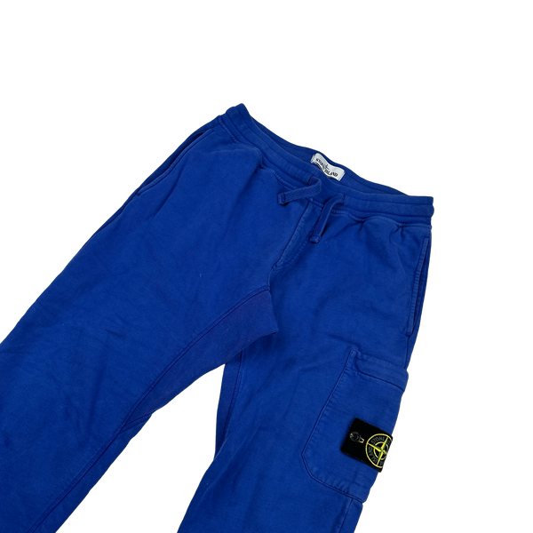 Stone Island 2015 Royal Blue Crewneck Tracksuit - Small
