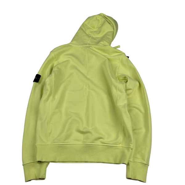 Stone Island 2019 Yellow Pullover Hoodie - Medium