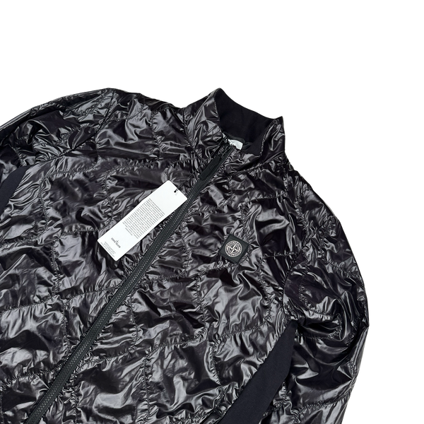 Stone Island 2017 Black Pertex Quantum Primaloft Jacket - Large
