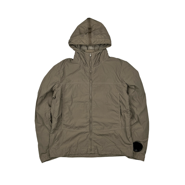 CP Company Beige 2009 Nylon Watch Finder Jacket - XL