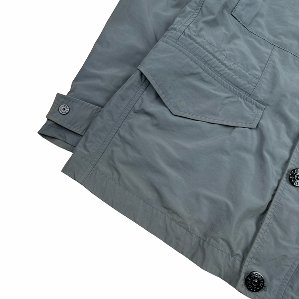 Stone Island 2014 Teal Micro Reps Field Jacket - XXL