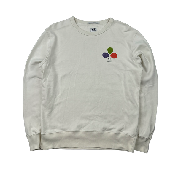 CP Company X Sergio Pizzorno Crewneck Graphic Sweatshirt - Large