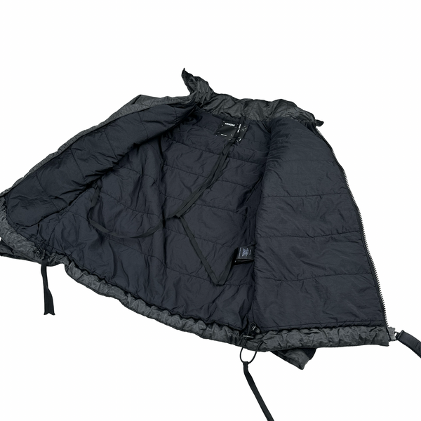 Nemen Nylon Shimmer Dark Grey Shell Multi Pocket Jacket
