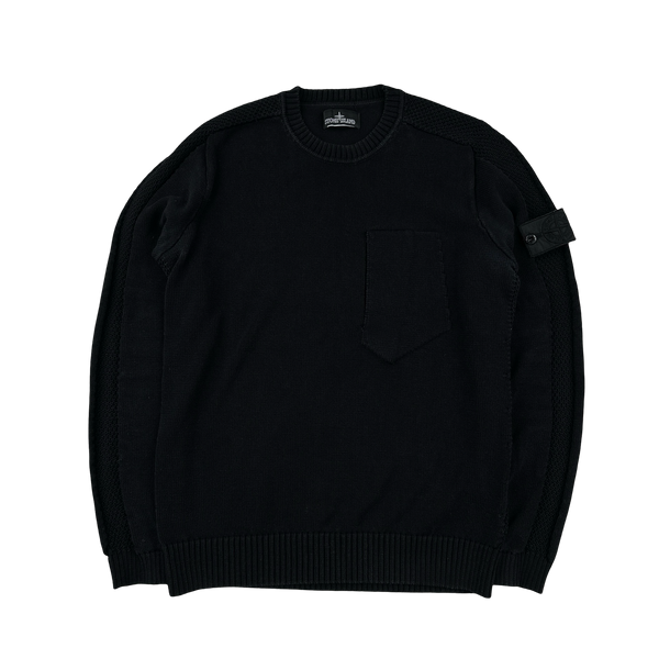 Stone Island 2020 Shadow Project Twist Knit Crewneck - Medium