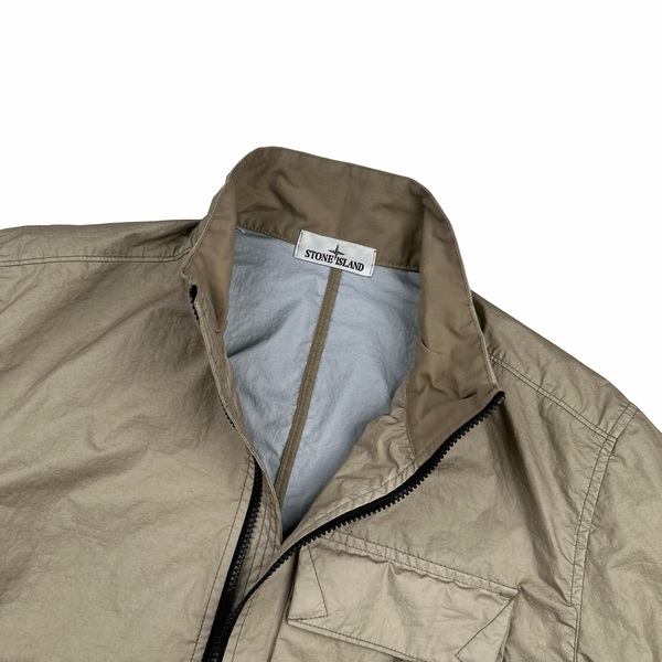 Stone Island 2023 Beige Membrana 3L TC Jacket - Large