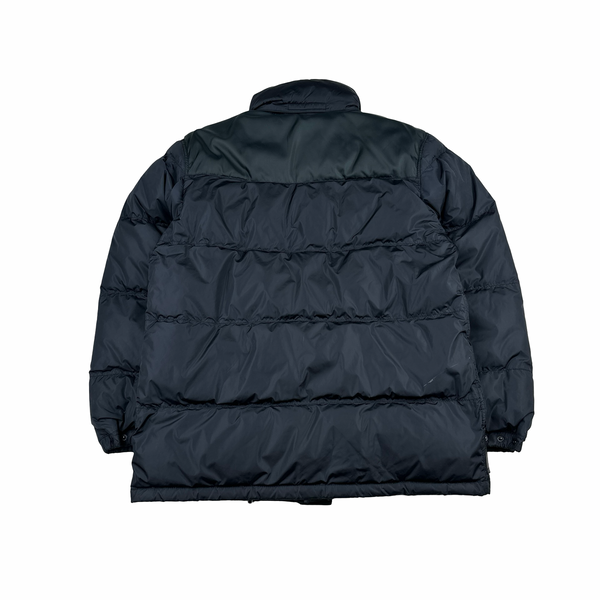 Prada Navy Nylon Padded Puffer Jacket - Large