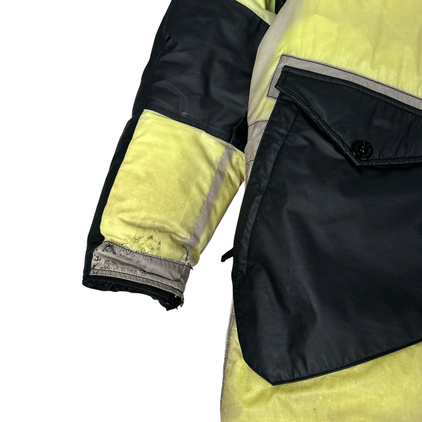 Stone Island 2016 Resin-T Shell Down Puffer Ice Jacket - Medium