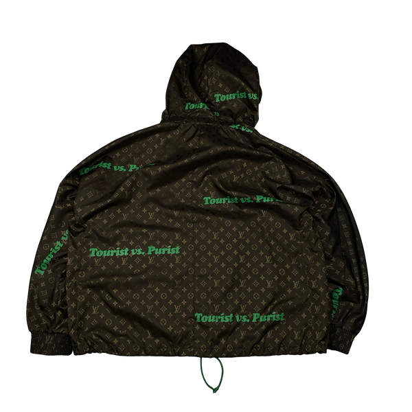 Louis Vuitton 2021 Monogram Nylon Tourist Vs Pursuit Windbreaker - XL