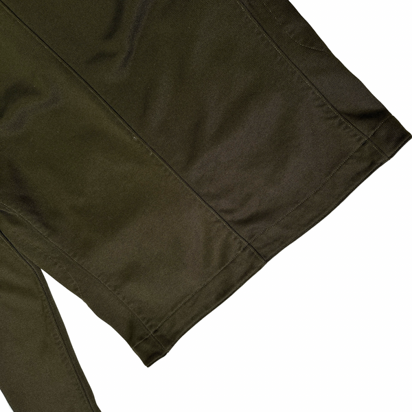 Stone Island Vintage 2004 Khaki Poly Ribbed Zipped Track Top - Large
