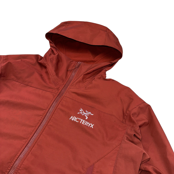 Arcteryx Red Windstopper Waterproof Shell Jacket - Small