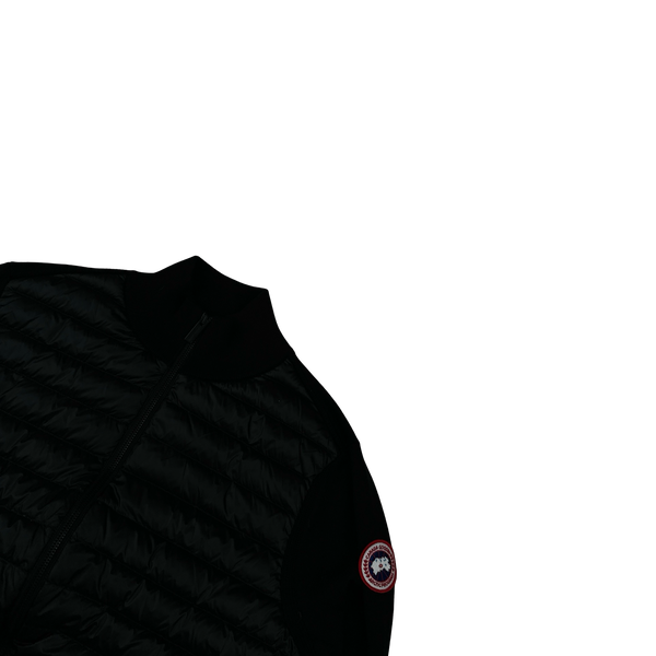 Canada Goose Black Hybridge Knit Jacket - Large