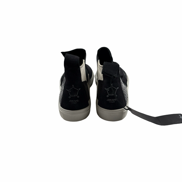 Stone Island Shadow Project Black Chelsea Boots - UK 8