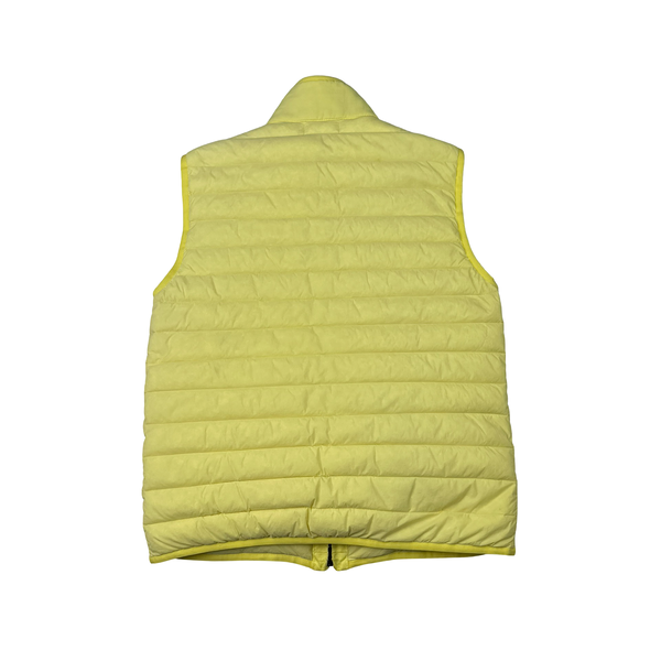 Stone Island 2020 Yellow Down Filled Gilet - Large