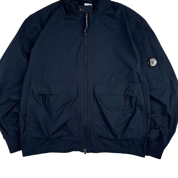 CP Company Navy Pro Tek Bomber Jacket - XXL