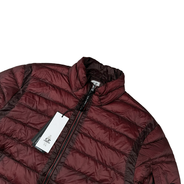 CP Company Wine DD Shell Puffer Jacket - XL