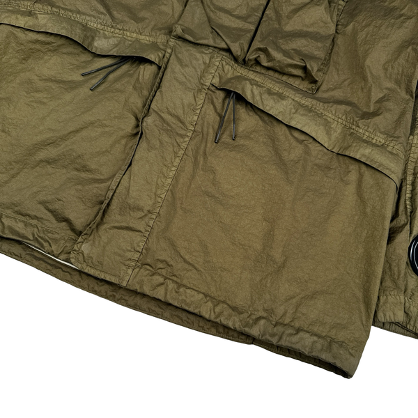 CP Company x Adidas Khaki Explorer Chrome Goggle Jacket - Large
