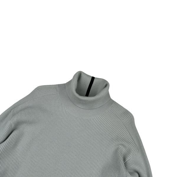 Stone Island 2021 Ice Blue Shadow Project Roll Neck Knit - Large