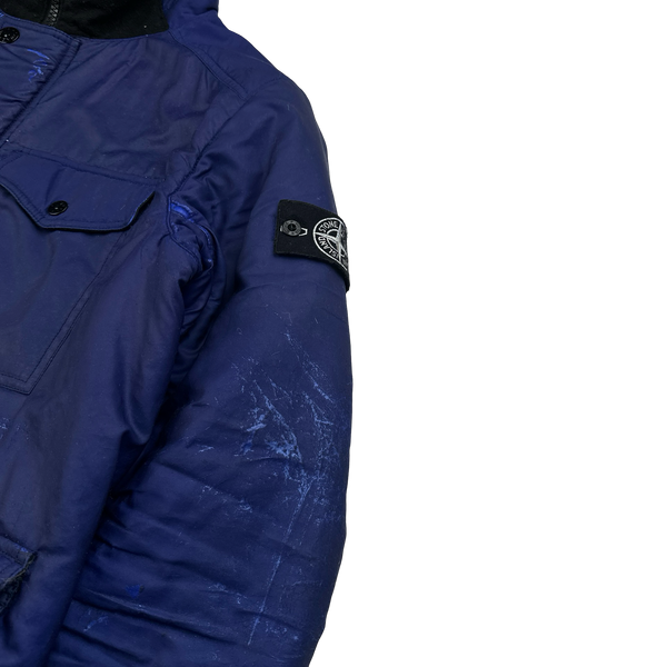 Stone Island Reflex Mat Reflective Multipocket Parka Jacket - XL